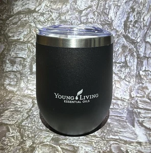 Young Living Stainless Steel 12oz Mug Cup Double Wall Insulated NEW - Picture 1 of 12