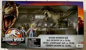 JURASSIC WORLD Legacy Collection KITCHEN ENCOUNTER Dinosaur Toy Figure Pack NEW - Picture 1 of 11