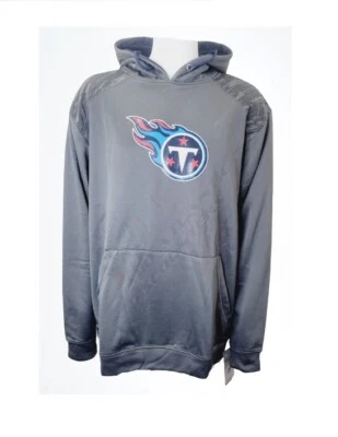 Majestic NFL Tennessee Titans Armor II Pullover Hoodie XLT / Tall, Gray Charcoal - Image 1 of 3