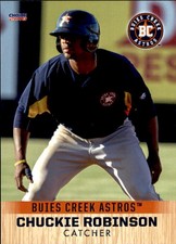 2018 Buies Creek Astros Choice #19 Chuckie Robinson Danville Illinois IL Card
