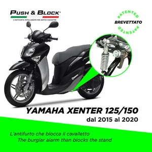 ANTI-DIEBSTAHL PUSH&BLOCK BLOCK STATIV YAMAHA X-MAX 250 ABS VON 2014 BIS 2016 - Bild 1 von 2