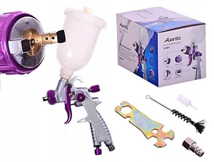 AUARITA Mini Professional HVLP Paint Spray Gun Nozzle 1,2 H-891 250ml Cup - Picture 1 of 6