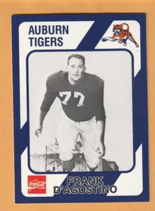 Frank D'Agostino Auburn Tigers 1989 Karte #8 Philadelphia Eagles 13P - Bild 1 von 2
