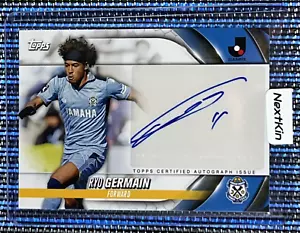 Topps 2024-2025 J-League Soccer RYO GERMAIN A-RZ ON CARD AUTO JUBILO IWATA SSP - Foto 1 di 2