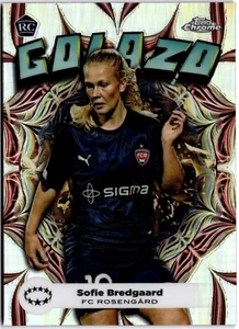 2023-24 Topps Chrome Golazo da donna #GZ-9 Sofi Bredgaard FC Rosengard - Foto 1 di 2