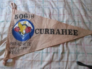 WWII US ARMY EAGLE 506 TH PARACHUTE INFANTRY REG CURRAHEE BARRACK BAR WAL FLA - Picture 1 of 2