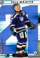 2000-01 Finnish Cardset #125 Tero Maatta