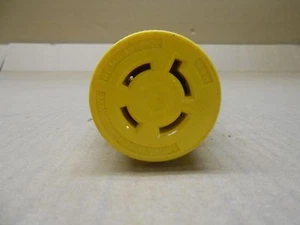 1 NEW LEGRAND L1820-C CONNECTOR 20A 3PH 120/208V 20 AMP NEMA L18-20 (9 AVAIL) - Picture 1 of 4