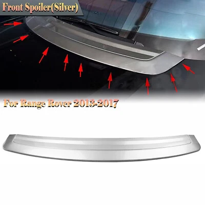 Panel de capó delantero plateado 1 pieza para Land Rover Range Rover L405 2013-21 Foto 1 de 4