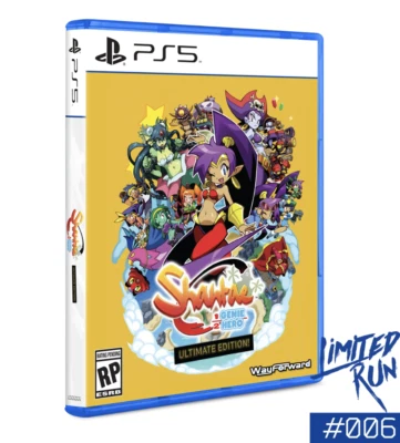 Shantae Half Genie Hero + #354 Card PS5 Playstation 5 Limited Run #6 LRG Sealed - Image 1 of 4