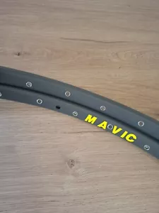 Retro Bicycle Parts MAVIC Pair of Tubular Rims 36H – Anodized Grey - Picture 1 of 10