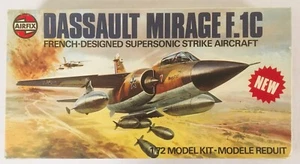 Airfix Dassault Mirage F.1C Vintage Model Kit 1/72 Scale 04022-2 - Picture 1 of 4