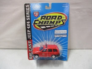 Road Champs Baltimore City Battalion Chief Jeep Cherokee 1/43 - Picture 1 of 2