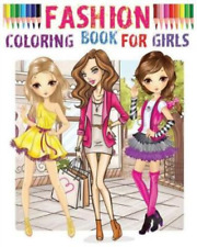 Violet Fashion Coloring Book for girls (Paperback)
