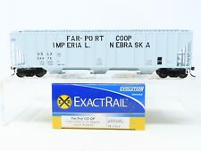HO Scale ExactRail EE-1705-6 USLX Far-Port Co-Op 3-Bay Covered Hopper #26476