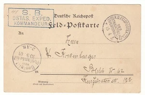 CHINA Cover 1901 FELDPOST Boxer Period Deutsche Post to Berlin Germany (c143) - Picture 1 of 4