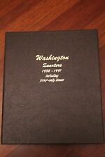 Dansco Washington Quarters 1932-1991 Including Proof-Only Issues 8140 Album Book