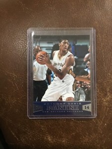 2013-2014 Anthony Davis #72 Panini New Orleans Pelicans 2nd year card Lakers 