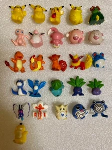 Pokemon Chibi Poke House Figure Doll Set Vintage toy Used Nintendo Includes Mew - Picture 1 of 9