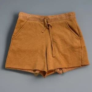 Pantalones Cortos Free People Terry Tela Cordón Cintura Bolsillos Informales XS - Imagen 1 de 5