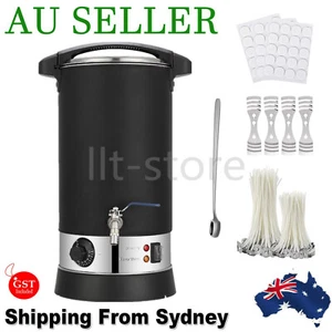Wax Melter Candle Making 8L Wax Melting Furnace Quick Pour Spout Temp Control - Picture 1 of 9