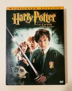 Harry Potter and the Chamber of Secrets DVD Fantasy Adventure 2002 PG Free Shipp - Picture 1 of 4
