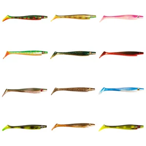 Strike Pro Pig Shad Junior Gummifisch Gummiköder für Hecht - 15 cm / 20 cm - Bild 1 von 3