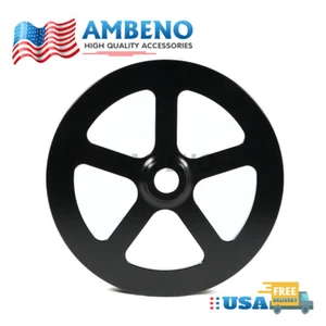 Billet Aluminum Black Power Steering Pulley Fit 1998-2002 Camaro/Firebird V8 LS1 - Picture 1 of 9