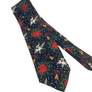 #1575 CHRISTMAS NOVELTY NECKTIE WITH DOVES 60X4 - Picture 1 of 7
