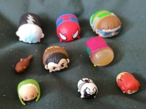 Marvel Tsum Tsum Bundle. Dr Oct, Electro, Spiderman, Mysterious. 8 figures. - Picture 1 of 5