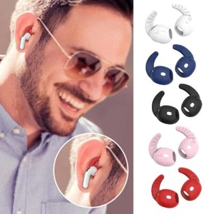 5Pairs Ear Hooks Soft Rubber Earbud Holder Cover For airpods 4 Accessories - Picture 1 of 12