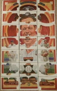 1982 Donruss 1981 Greatest Moments Babe Ruth puzzle completo set 63 pezzi - Foto 1 di 1