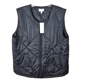 NWT Socialite Lightweight Puffer Vest Size L/XL black - Picture 1 of 7
