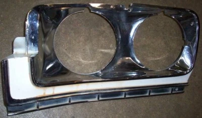 1973 Buick Electra 225 Left LH Headlight Bezel Trim Molding Used OEM 73 Foto 1 de 3