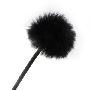 keepdrum WS05 Mini protector contra el viento de piel para micrófonos y auriculares de solapa - Imagen 1 de 4