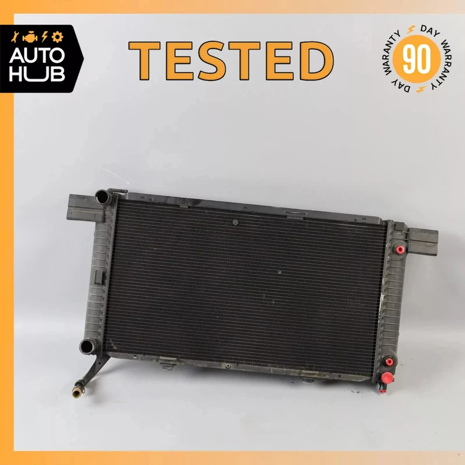 90-91 Mercedes R129 300SL Motor Refrigeración Radiador Aire A/C Condensador OEM Foto 1 de 4