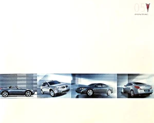 2005 PONTIAC RANGE—26 PAGE DEALER BROCHURE—GTO GRAND PRIX G6 VIBE—2006 SOLSTICE - Picture 1 of 1