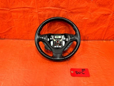 09-14 ACURA TSX - STEERING WHEEL - BLACK LEATHER WRAP - OEM FACTORY #305 - Image 1 of 4
