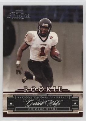 2007 Playoff Prestige Rookie Garrett Wolfe #242 Rookie RC - Image 1 of 2