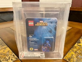 LEGO 2016 MARVEL CAPTAIN AMERICA STEVE ROGERS CAS 90 NOT AFA SDCC VERY RARE!