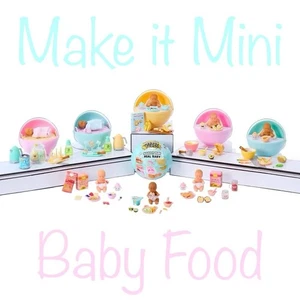 Mini comida para bebé MGA Miniverse Make It | Nueva versión abierta sin usar | Tú eliges - Imagen 1 de 17