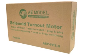 DCC Concepts AEP-FPS.6 AE Model Super Solenoid (6 Pack) - Picture 1 of 4