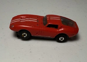 VINTAGE ORIGINAL 1960S AURORA THUNDER JET 500 COBRA GT HO SCALE SLOT CAR RED - Picture 1 of 6