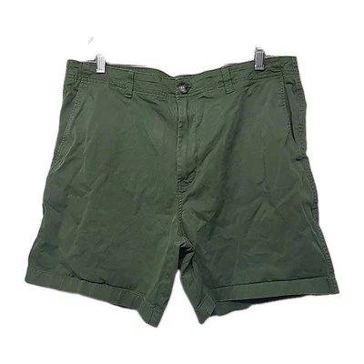 Vineyard Vines Shorts Mens 35 Island Shorts Olive Green 7" Imseam Casual Preppy - Изображение 1 из 3