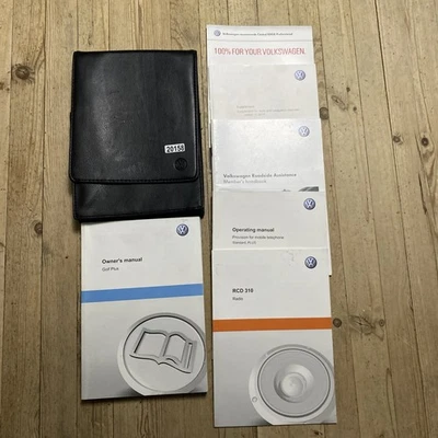09-13 VOLKSWAGEN GOLF PLUS MANUAL DEL PROPIETARIO Y CARTERA Impresión 2011 Re20158 Foto 1 de 4