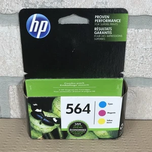 HP 564 Original Tintenpatrone Cyan Magenta Gelb Ex 7/2020 - Bild 1 von 5