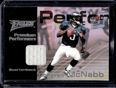 Camisetas Fleer Premium 2001 Donovan McNabb Performers #348/900 Rams Foto 1 de 2