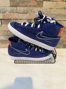 Nike Blazer '77 Mid First Use Herren Größe 9,5 blau weiß Turnschuhe - Bild 1 von 6