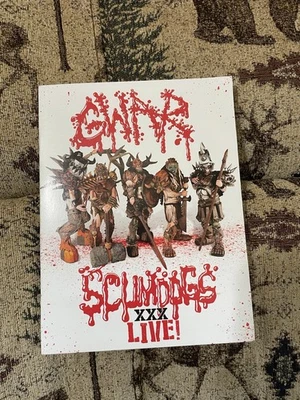 GWAR Scumdogs XXX Live 2 CDs + DVD Digipack 2021 Pitt Records Foto 1 de 4