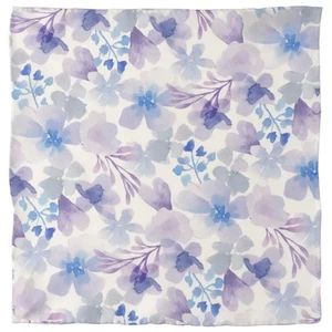 Cuadrado de bolsillo de seda acuarela lavanda mezcla para hombre - Imagen 1 de 4